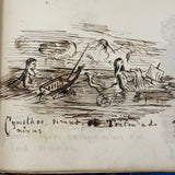 The First Book of VIRGIL's The Aeneid: Amazing Hand-drawn Re-telling with Latin Subtitles, F.B. Greene, Providence RI, 1868 (Copy)