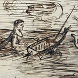 The First Book of VIRGIL's The Aeneid: Amazing Hand-drawn Re-telling with Latin Subtitles, F.B. Greene, Providence RI, 1868 (Copy)