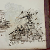 The First Book of VIRGIL's The Aeneid: Amazing Hand-drawn Re-telling with Latin Subtitles, F.B. Greene, Providence RI, 1868 (Copy)