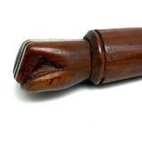 Antique Sailor Made Hardwood Fid with Carved Fist