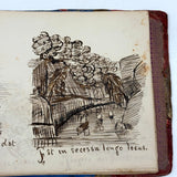 The First Book of VIRGIL's The Aeneid: Amazing Hand-drawn Re-telling with Latin Subtitles, F.B. Greene, Providence RI, 1868 (Copy)