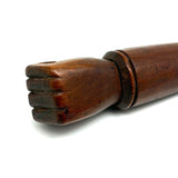 Antique Sailor Made Hardwood Fid with Carved Fist