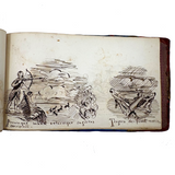The First Book of VIRGIL's The Aeneid: Amazing Hand-drawn Re-telling with Latin Subtitles, F.B. Greene, Providence RI, 1868 (Copy)