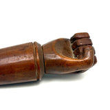 Antique Sailor Made Hardwood Fid with Carved Fist