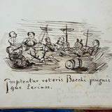 The First Book of VIRGIL's The Aeneid: Amazing Hand-drawn Re-telling with Latin Subtitles, F.B. Greene, Providence RI, 1868 (Copy)