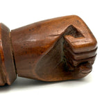 Antique Sailor Made Hardwood Fid with Carved Fist