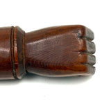 Antique Sailor Made Hardwood Fid with Carved Fist