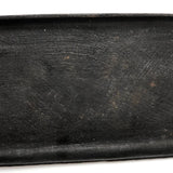 Modernist Cast Iron Tray with Enamel Painted Decoration, Presumed Japanese