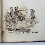 The First Book of VIRGIL's The Aeneid: Amazing Hand-drawn Re-telling with Latin Subtitles, F.B. Greene, Providence RI, 1868 (Copy)