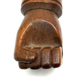 Antique Sailor Made Hardwood Fid with Carved Fist