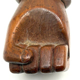 Antique Sailor Made Hardwood Fid with Carved Fist
