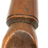 Antique Sailor Made Hardwood Fid with Carved Fist
