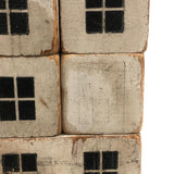 Rare (and Best!) Much Loved Old Black and White House Blocks