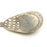 SOLD Inari Sámi (Lapland, FInland) Finely Carved Reindeer Antler Spoon