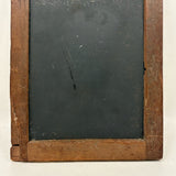 19th Century Small Size Handmade School Slate with Charming Etched Monogram, Stars and Shapes