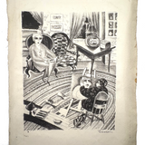 Esther Pressoir, Artist and Model, c. 1930 Signed Lithograph (no. 1)