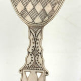 SOLD Inari Sámi (Lapland, FInland) Finely Carved Reindeer Antler Spoon