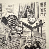 Esther Pressoir, Artist and Model, c. 1930 Signed Lithograph (no. 1)