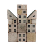 Rare (and Best!) Much Loved Old Black and White House Blocks