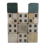 Rare (and Best!) Much Loved Old Black and White House Blocks