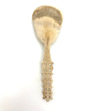 SOLD Inari Sámi (Lapland, FInland) Finely Carved Reindeer Antler Spoon