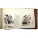 The First Book of VIRGIL's The Aeneid: Amazing Hand-drawn Re-telling with Latin Subtitles, F.B. Greene, Providence RI, 1868 (Copy)