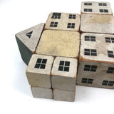 Rare (and Best!) Much Loved Old Black and White House Blocks