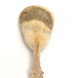SOLD Inari Sámi (Lapland, FInland) Finely Carved Reindeer Antler Spoon