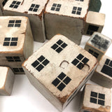 Rare (and Best!) Much Loved Old Black and White House Blocks