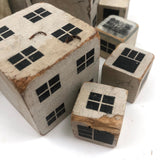 Rare (and Best!) Much Loved Old Black and White House Blocks