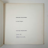 Optical Delight! Construction, Color and Moire, Albert Gregory, 1965 First Edition, (#28 of 200)