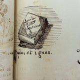 The First Book of VIRGIL's The Aeneid: Amazing Hand-drawn Re-telling with Latin Subtitles, F.B. Greene, Providence RI, 1868 (Copy)