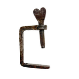 19th Century Hand-forged  Heart Quilting Clamp