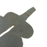 Lot of Old Quilter's Templates, One Signed, Dated 1889