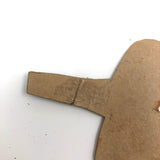 Lot of Old Quilter's Templates, One Signed, Dated 1889