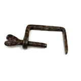 19th Century Hand-forged  Heart Quilting Clamp