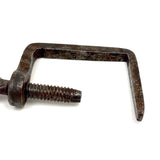 19th Century Hand-forged  Heart Quilting Clamp