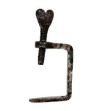 19th Century Hand-forged  Heart Quilting Clamp