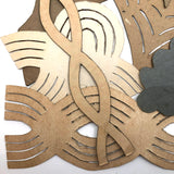 Lot of Old Quilter's Templates, One Signed, Dated 1889