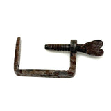 19th Century Hand-forged  Heart Quilting Clamp