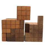 Beautiful Old Set of Divided Cube Teaching Blocks