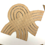 Lot of Old Quilter's Templates, One Signed, Dated 1889