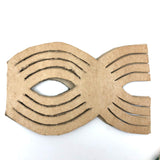 Lot of Old Quilter's Templates, One Signed, Dated 1889