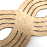 Lot of Old Quilter's Templates, One Signed, Dated 1889