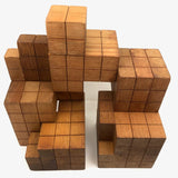 Beautiful Old Set of Divided Cube Teaching Blocks