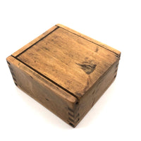 Antique Bone Alphabet, Complete, in Slide Top Box 