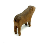 Wonderful Antique Hand-carved Wooden Pig