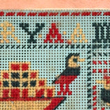 Marry Me? Mary A. Amee's  Mid 19th Century Perforated Paper Embroidery with Birds and Urn