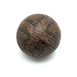 Iron Studded French Boules/Petanque Ball with Cross Pattern, c. 1880s
