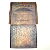 Romantic Feeling Set of Three Well Used Boxes of Old Grumbacher, NY Pastels, As Found